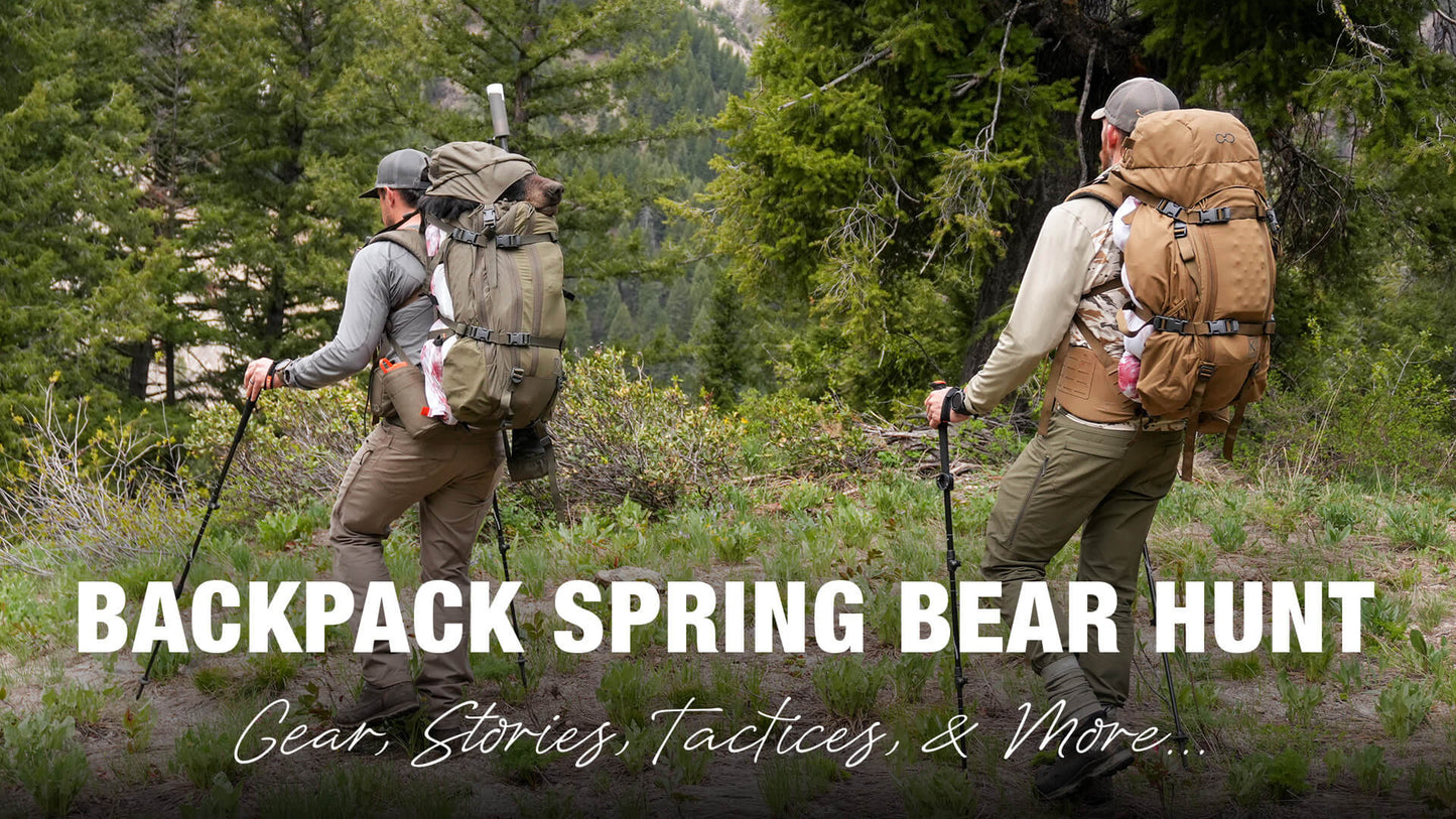 Backpack Hunting for Spring Bear — Gear, Stories, Tactics, & More