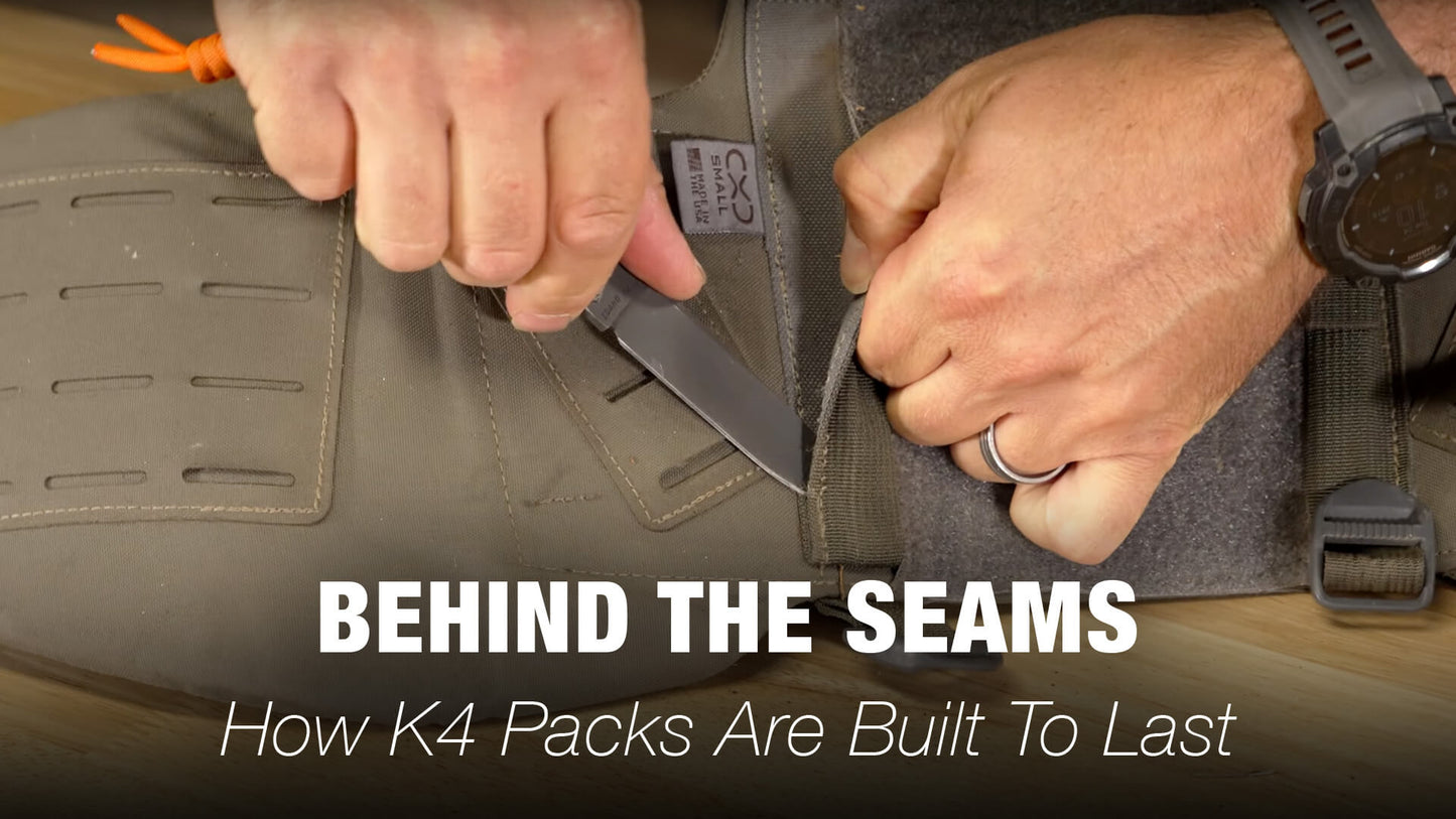 Behind The Seams: How K4 Packs Are Built to Last