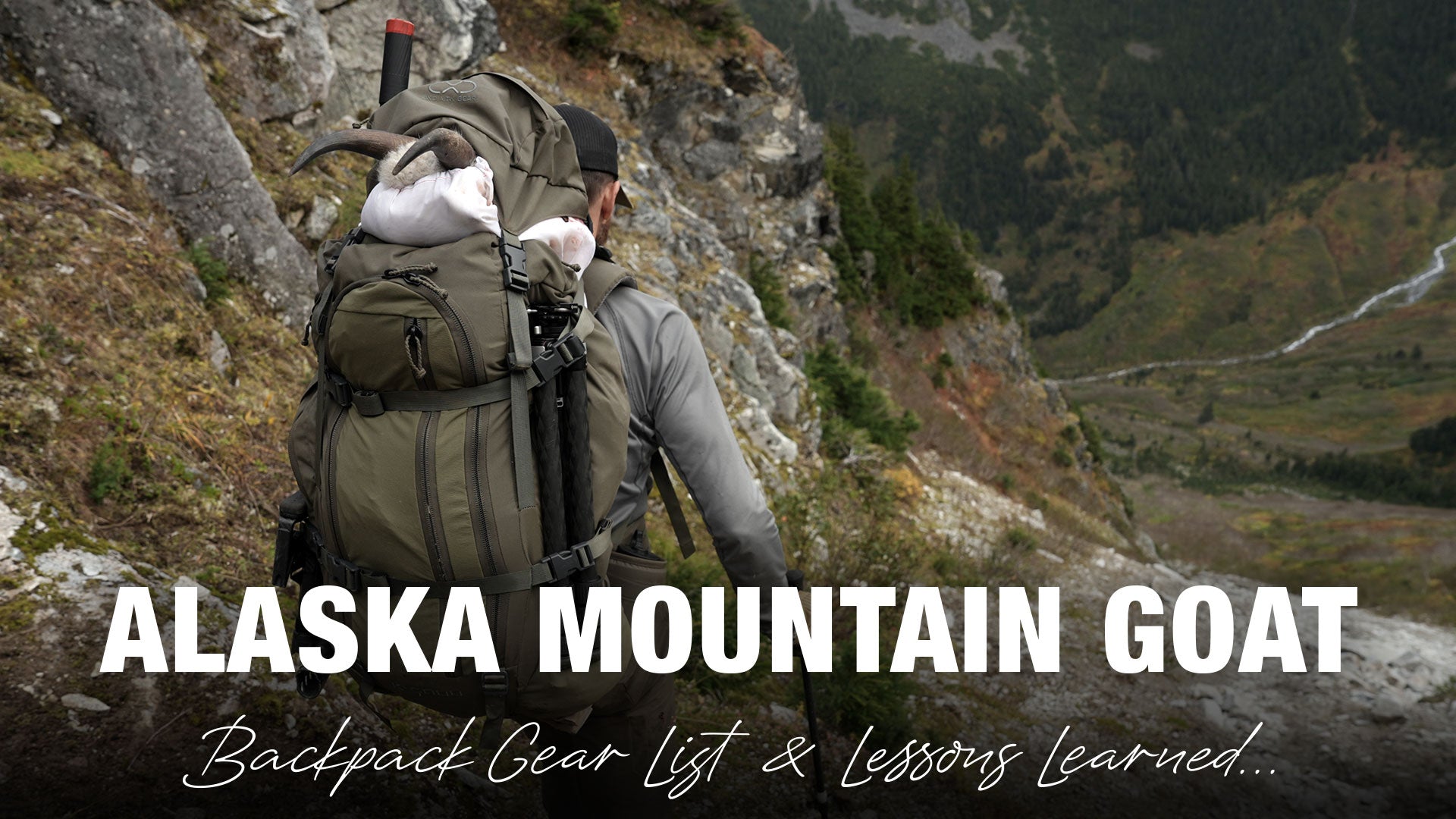 Alaska Mountain Goat Hunting Gear List