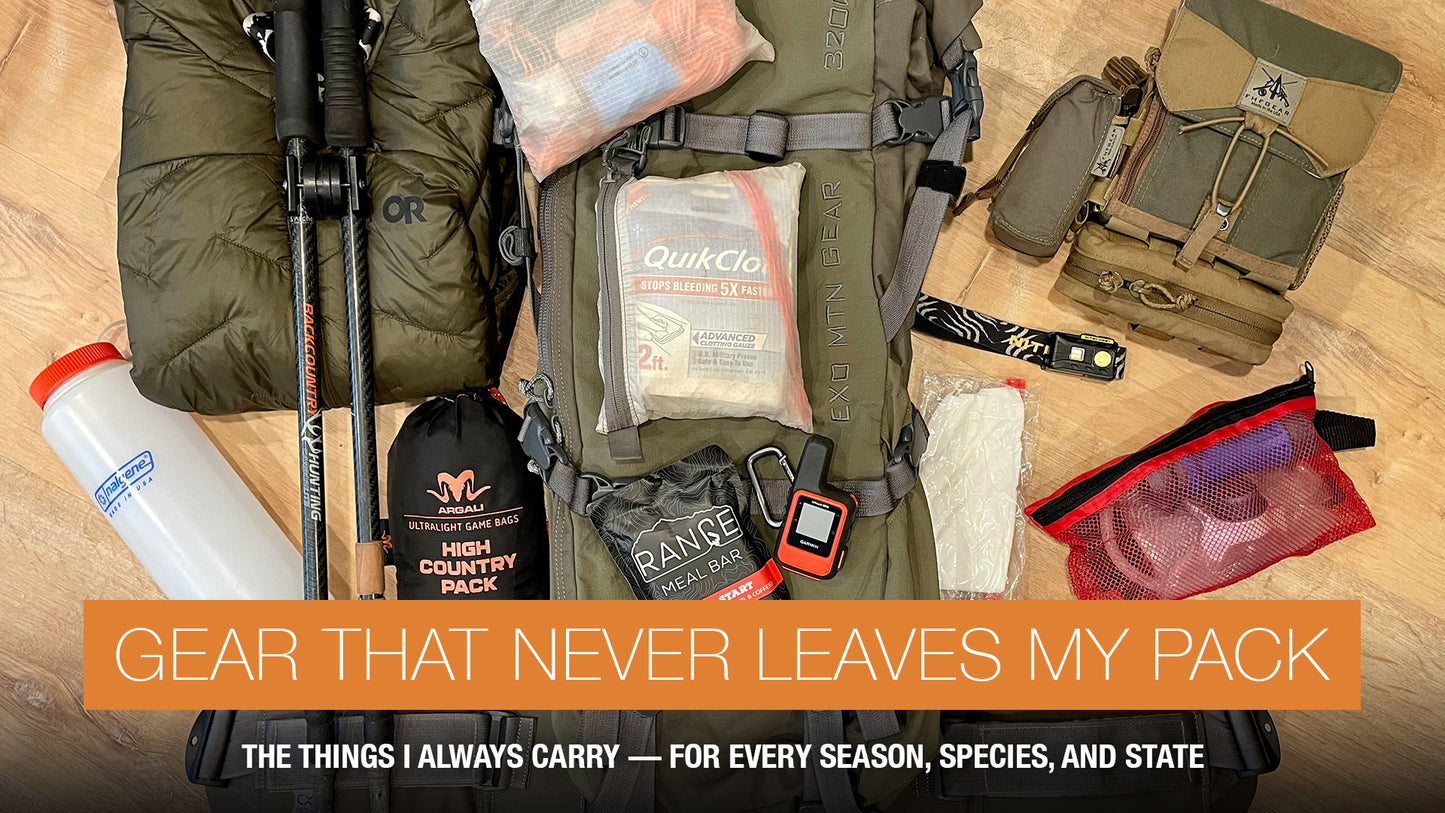 The Essential Gear That Never Leaves My Hunting Pack – Exo Mtn Gear
