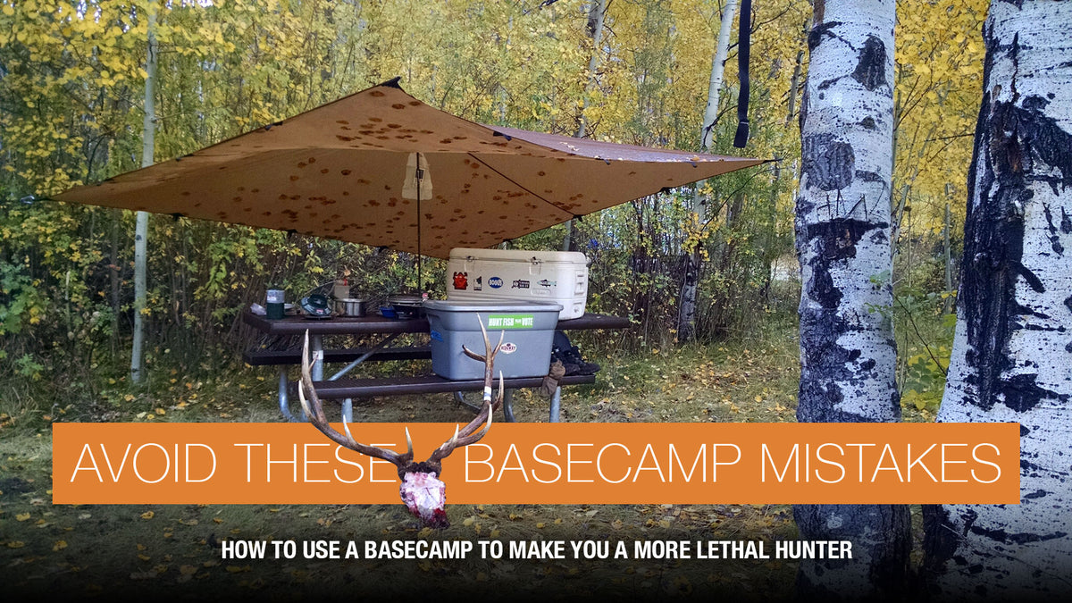 How To Use A Basecamp for Better Backcountry Hunting Exo Mtn Gear