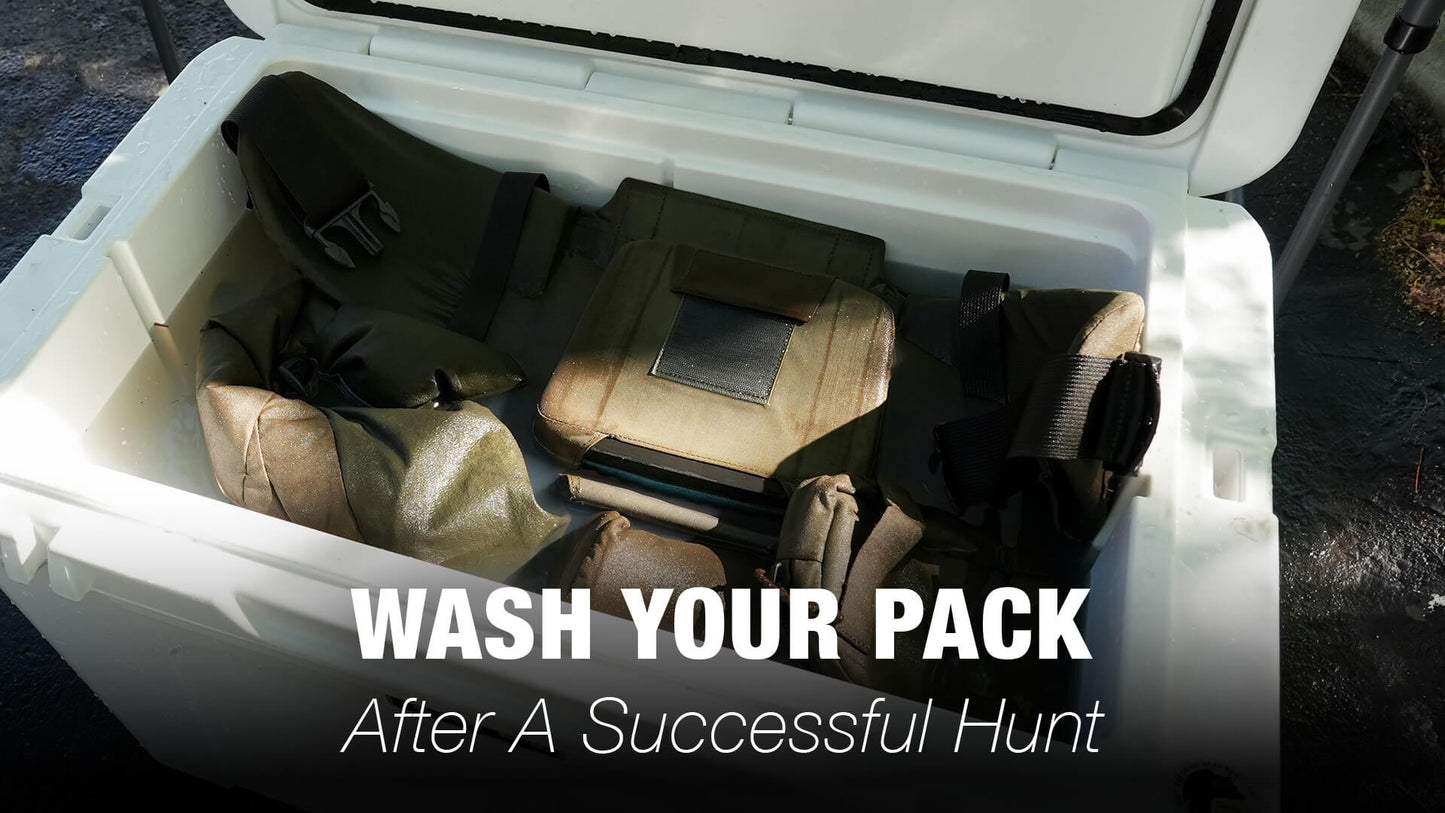 How To: Wash Your Pack After A Hunt