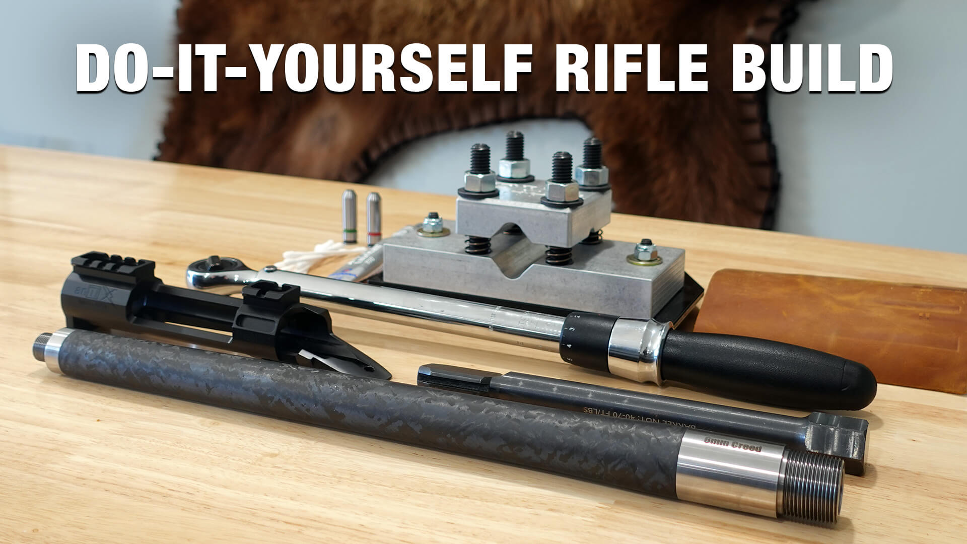 Chapman Rifle Build Build (or Upgrade) Your Hunting Rifle At Home With A Pre-Fit Barrel ...