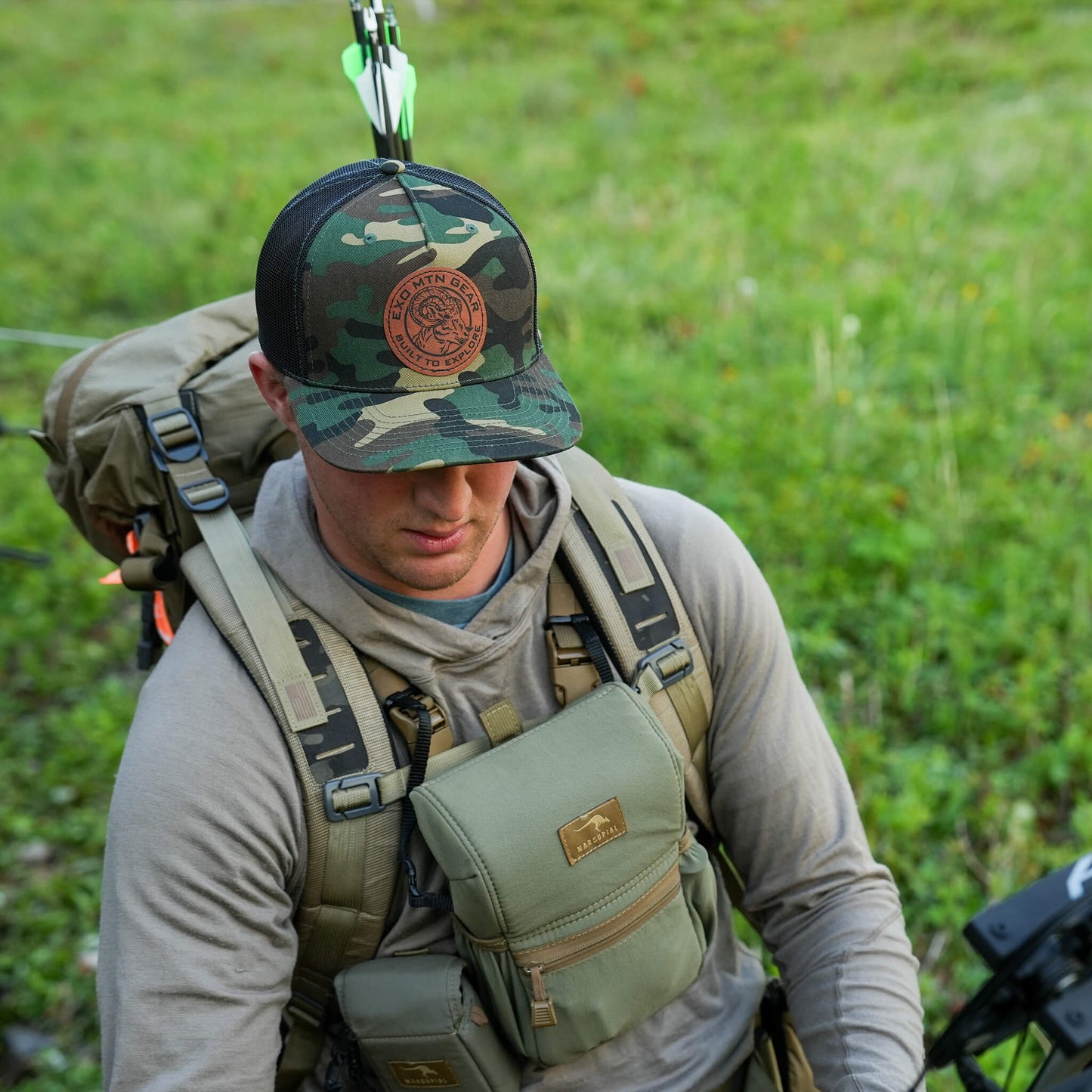 
                  
                    Exo "Built to Explore" Hat — Woodland Camo
                  
                